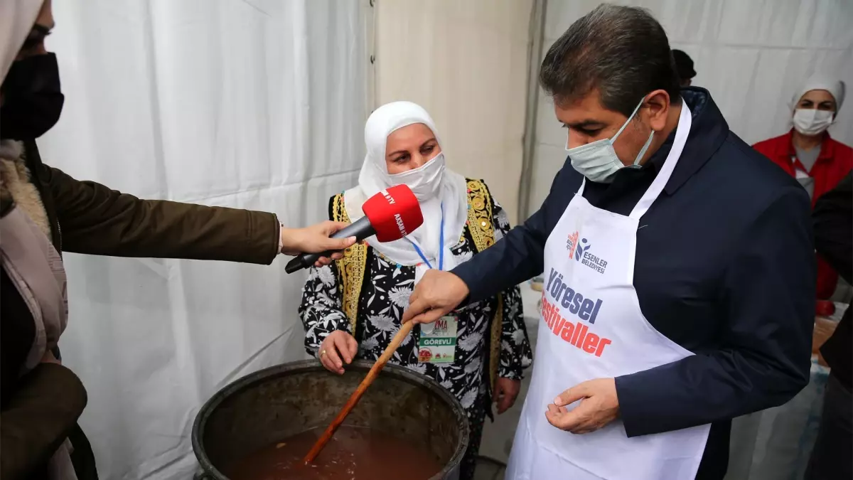 Esenler'de Amasya Elma Festivali düzenlendi