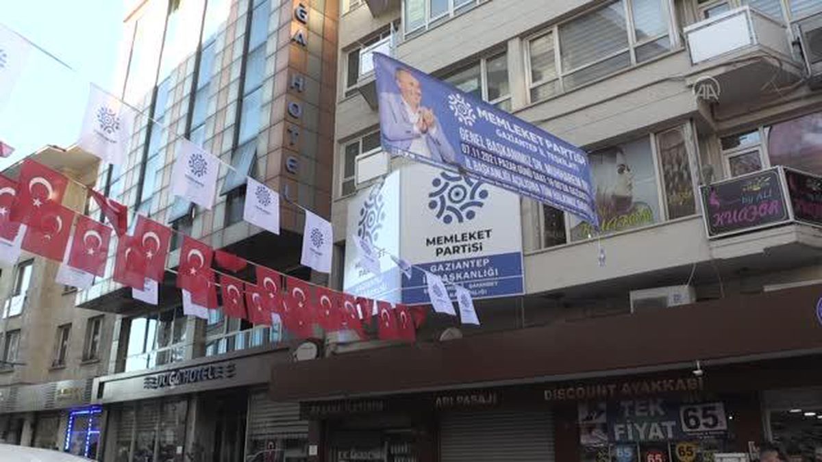 GAZİANTEP - Memleket Partisi Genel Başkanı İnce, Gaziantep'te konuştu