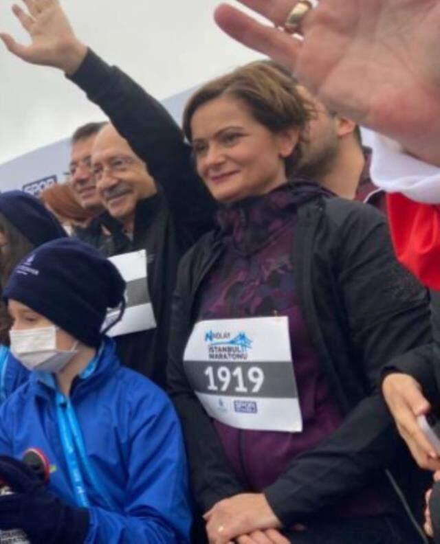 İstanbul Maratonu'na Kılıçdaroğlu, Akşener ve Kaftancıoğlu'nun göğüs numaraları damga vurdu