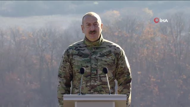 Azerbaycan Cumhurbaşkanı Aliyev: "İkinci Karabağ Savaşı, ulu tarihimizde parlak bir sayfadır""Adil bir savaş yaptık ve düşmanı savaş alanında...