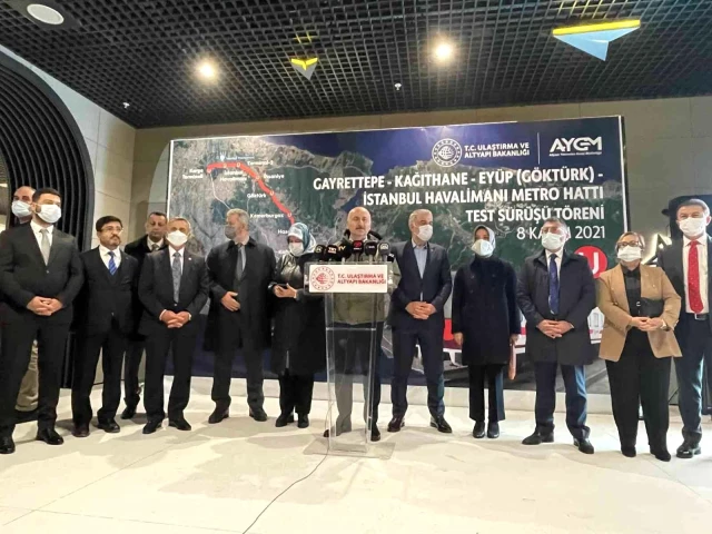 Test sürüşleri başladı! Gayrettepe İstanbul Havalimanı metro hattı, 2022'nin ilk çeyreğinde hizmete girecek