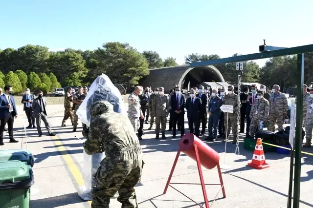 Vali Yazıcı, Antalya'da Düzenlenen NATO Toxic Trip-2021 Tatbikatına Katıldı