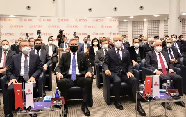 YÖK Başkanı Prof. Dr. Özvar YÖK-Bursa İş Dünyası Buluşması na katıldı