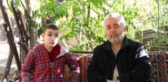13 yaşındaki Azra, babasının desteğiyle kanseri yendi