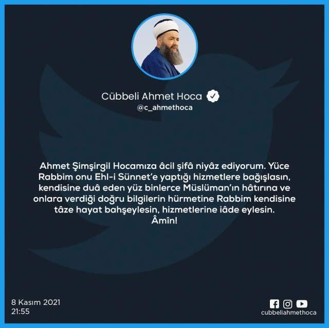 Ahmet Şimşirgil sağlık durumu ne? Ahmet Şimşirgil koronavirüs mü oldu?