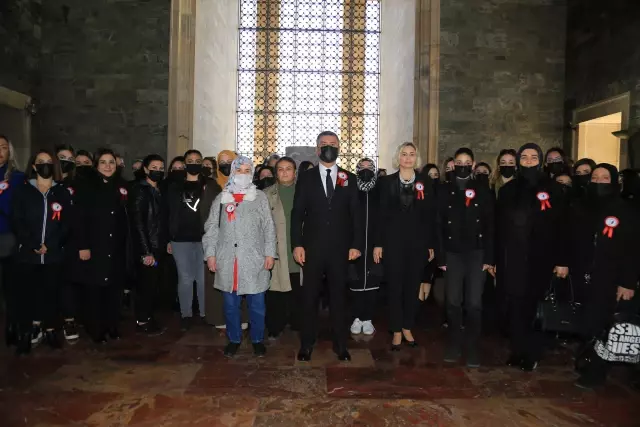 Gölbaşı Belediye Başkanı Şimşek, Anıtkabir'i ziyaret etti