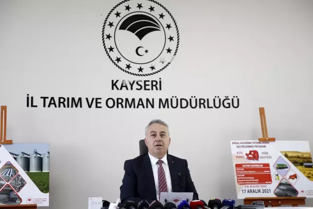 Kayseri Tarım ve Orman İl Müdürü Mustafa Şahin, desteklemelerle ilgili bilgi verdi