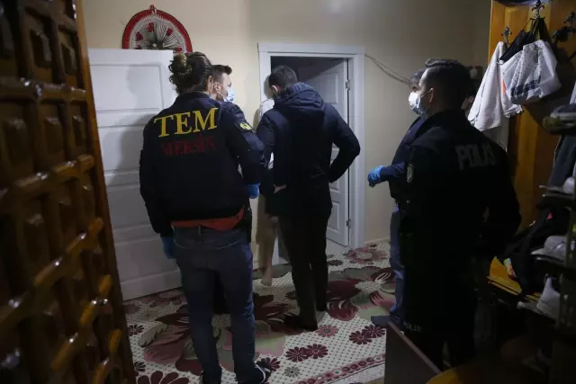 Mersin'de 14 dolandırıcılık şüphelisi şafak operasyonuyla yakalandı