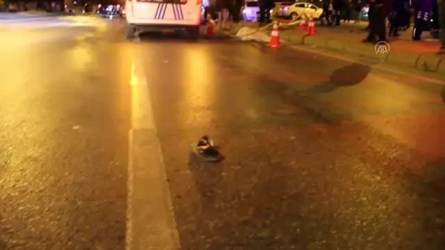 Minibüsün çarptığı kadın hayatını kaybetti