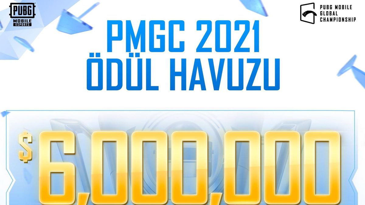 PUBG Mobile Global Championship 2021 turnuvasının ödül havuzu 6 Milyon dolar!