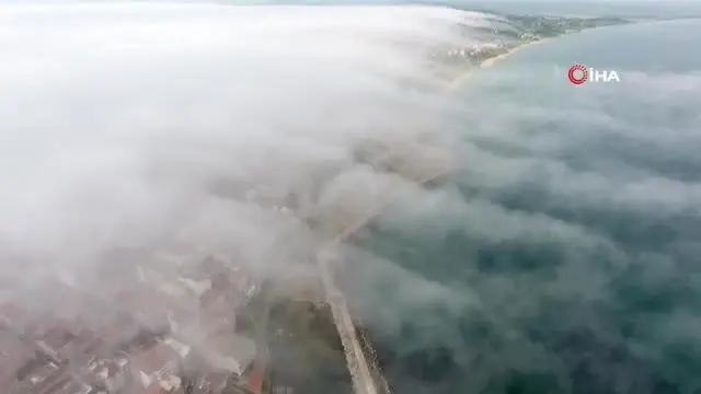 Sinop'ta sis bulutunun mest eden güzelliği