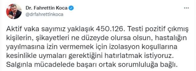 Son Dakika: Türkiye'de 9 Kasım günü koronavirüs nedeniyle 196 kişi vefat etti, 28 bin 662 yeni vaka tespit edildi