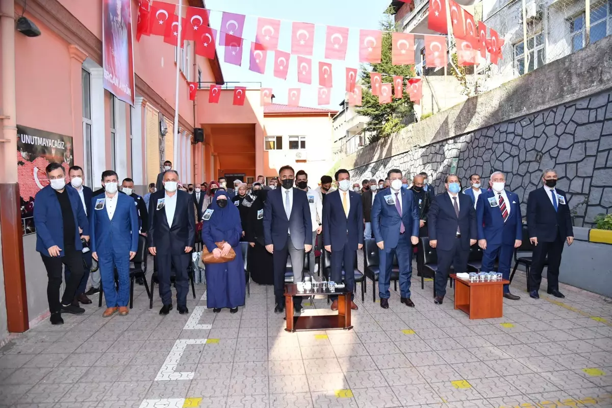 Trabzonlu şehidin adı kütüphaneye verildi