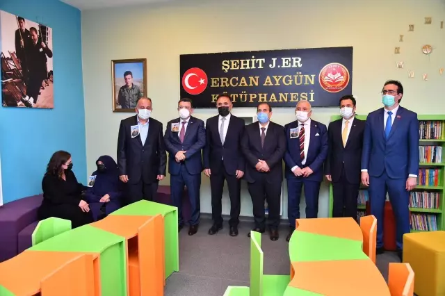 Trabzonlu şehidin adı kütüphaneye verildi