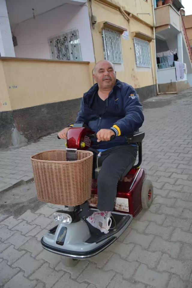 Türkiye Harp Malulü Gaziler Şehit Dul ve Yetimleri İslahiye Derneği'nden akülü araç desteği