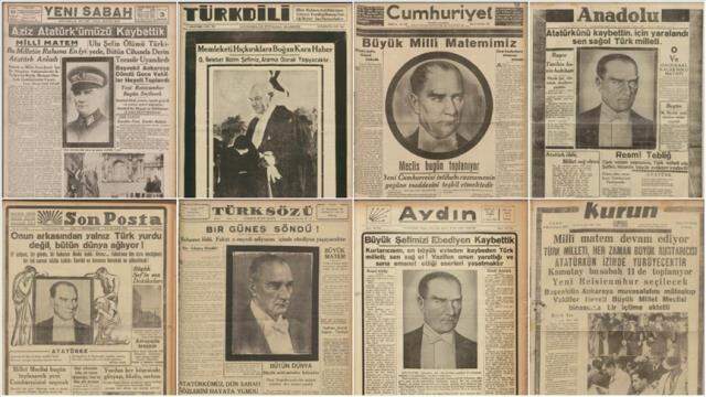 10 Kasım 1938 gazete manşetleri! Atatürk'ün ölümü gazete manşetlerine nasıl yansıdı?