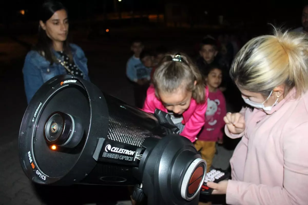 ASTRONOMİ VE UZAY GÖZLEM ETKİNLİKLERİ DEVAM EDİYOR