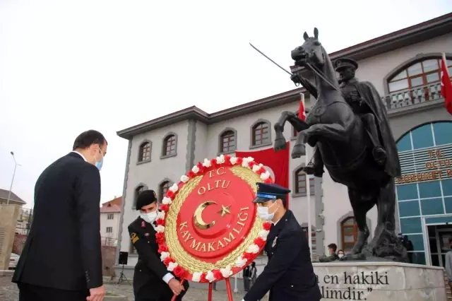 Atatürk Oltu'da etkinliklerle anıldı