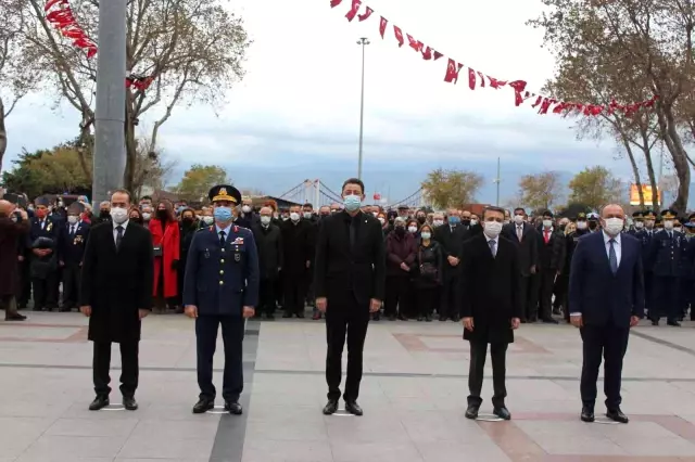 Büyük Önder Atatürk, Gölcük ve Karamürsel'de anıldı