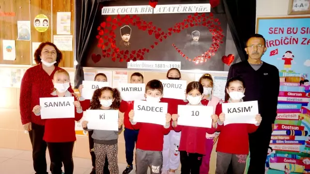 Büyük Önder Atatürk, Manisa'da anıldı