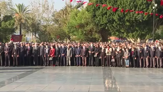 Son dakika! NUR SULTAN - Büyük Önder Atatürk, ebediyete intikalinin 83'üncü yılında Kazakistan'da anıldı