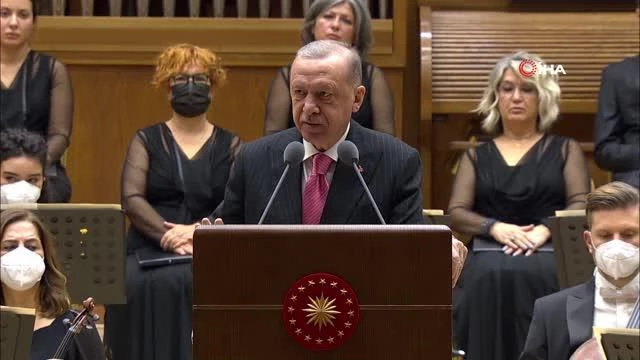 Cumhurbaşkanı Erdoğan açıklamalrda bulundu