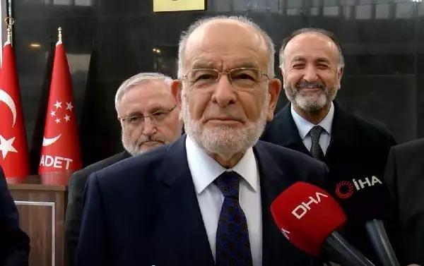 Cumhurbaşkanı Erdoğan'la görüşen Karamollaoğlu'ndan birinci açıklama: Dostça bir görüşme oldu