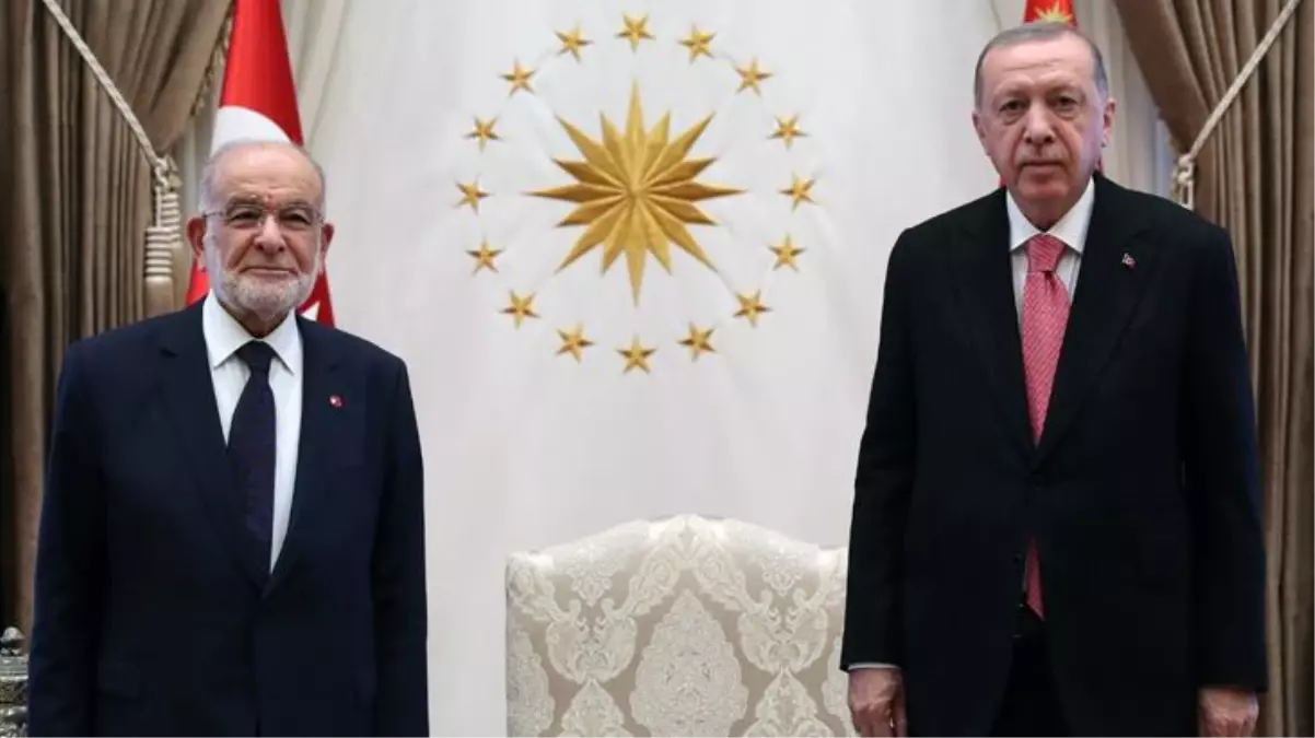 Cumhurbaşkanı Erdoğan'la görüşen Karamollaoğlu'ndan ilk açıklama: Dostane bir görüşme oldu