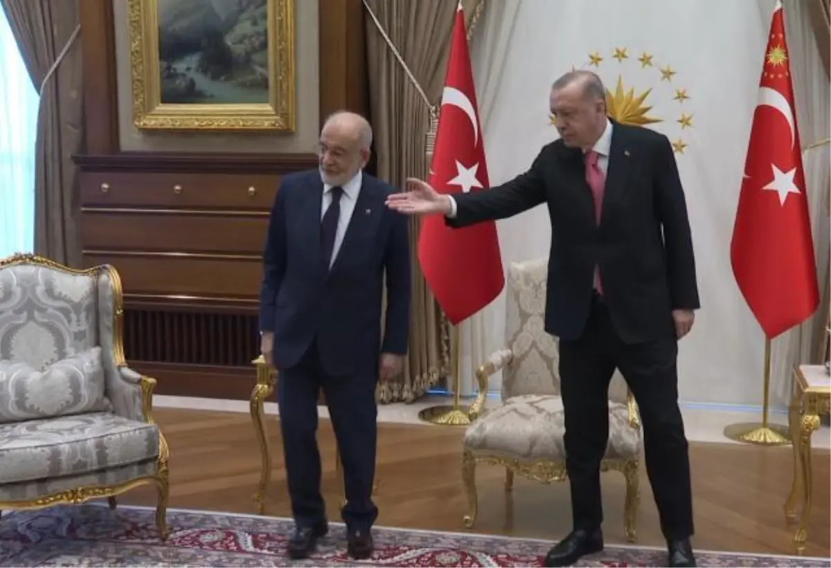 Cumhurbaşkanı Erdoğan ile Karamollaoğlu arasındaki koltuk krizine Saadet Partisi'nden ilk tepki