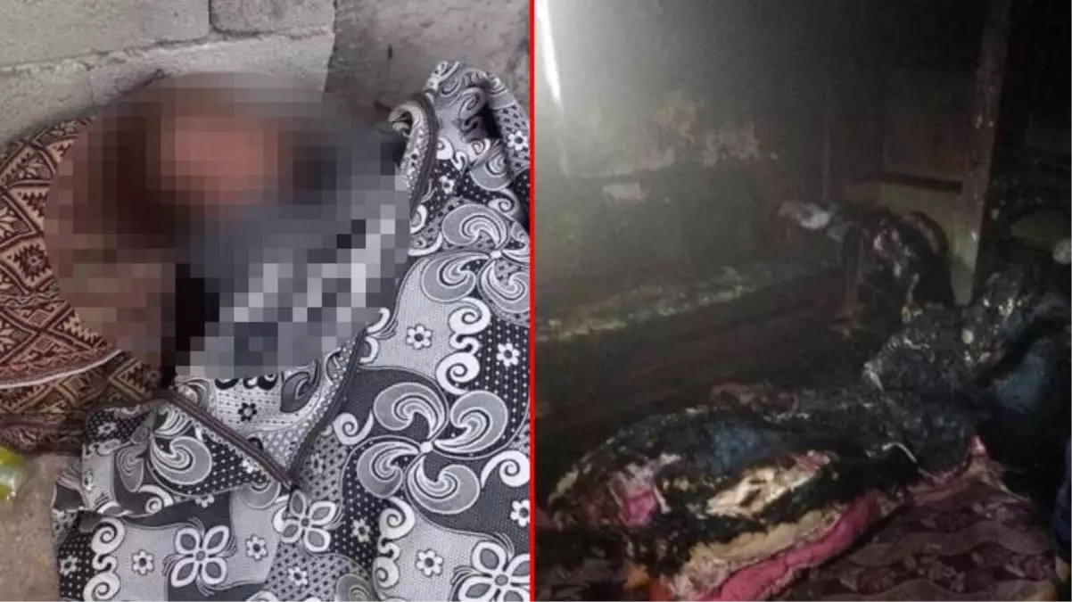 Evini yakan oğlundan kaçarak komşusuna sığınan kadın yaşamını yitirdi