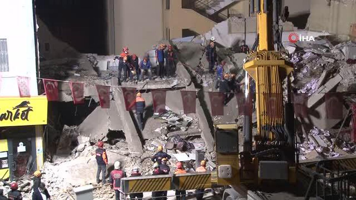 Malatya'da çöken binada arama kurtarma çalışmaları sona erdi