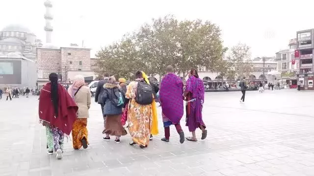 Masailer, İstanbul'dan dünyaya su mesajı vermeye devam ediyor