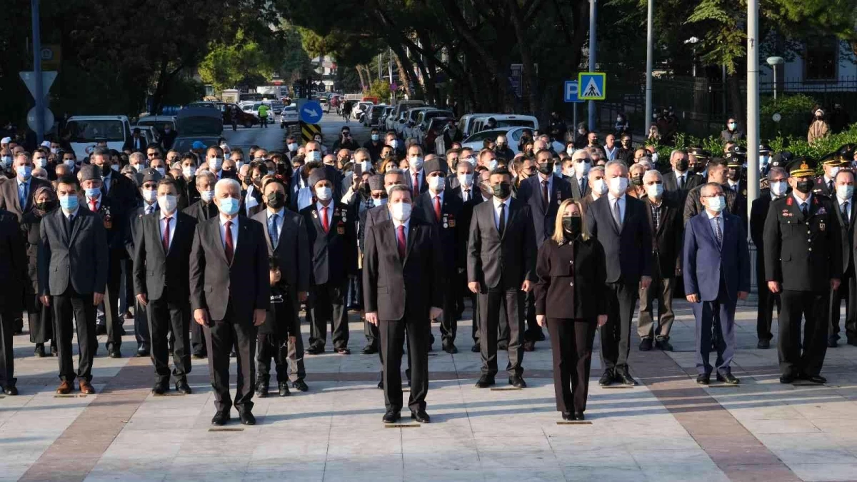 Muğla'da 10 Kasım Atatürk'ü anma töreni gerçekleştirildi