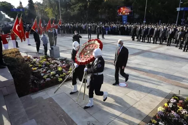 Muğla'da 10 Kasım Atatürk'ü anma töreni gerçekleştirildi