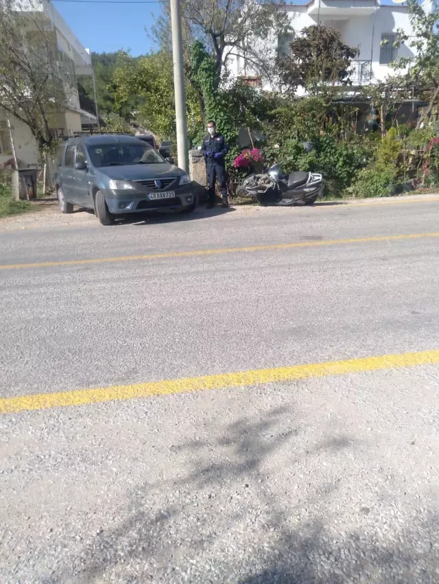 Muğla'da otomobille çarpışan motosikletin sürücüsü yaşamını yitirdi