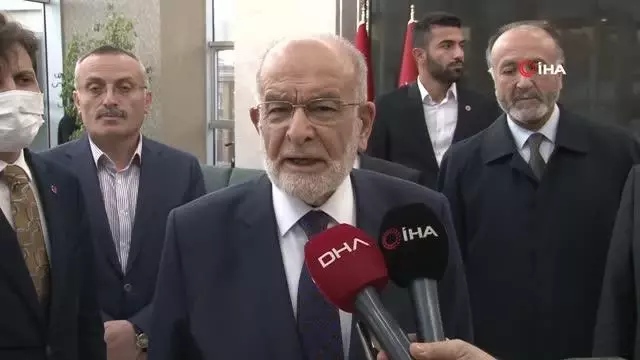 Saadet Partisi Genel Lideri Karamollaoğlu: "Cumhurbaşkanımızla çok dostça hoş bir görüşme oldu"