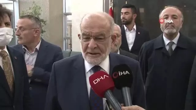 Saadet Partisi Genel Lideri Karamollaoğlu: "Cumhurbaşkanımızla çok dostça hoş bir görüşme oldu"