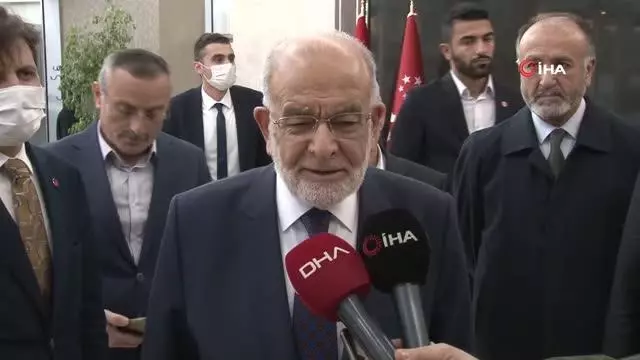 Saadet Partisi Genel Lideri Karamollaoğlu: "Cumhurbaşkanımızla çok dostça hoş bir görüşme oldu"