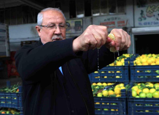 adana da limonun kilosu halde 25 kurusa dustu haberler ekonomi