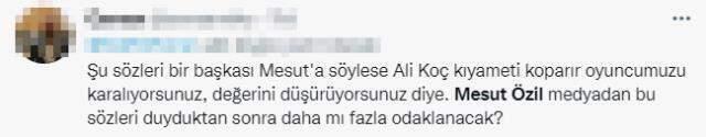 Ali Koç'un Mesut Özil kelamları taraftarı çıldırttı! Reaksiyonların arkası ardı kesilmiyor