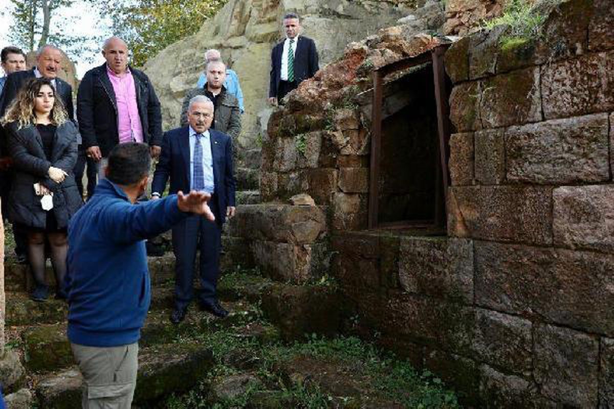 ANA TANRIÇA KİBELE HEYKELİ'NİN BULUNDUĞU KALE ZİYARETE AÇILIYOR