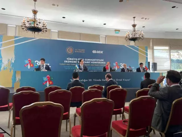 Türkiye-Türk Cumhuriyetleri Ekonomi ve Ticaret Konferansı - Ticaret Bakanı Mehmet Muş (2)