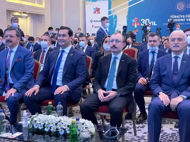 Türkiye-Türk Cumhuriyetleri Ekonomi ve Ticaret Konferansı - Ticaret Bakanı Mehmet Muş (2)