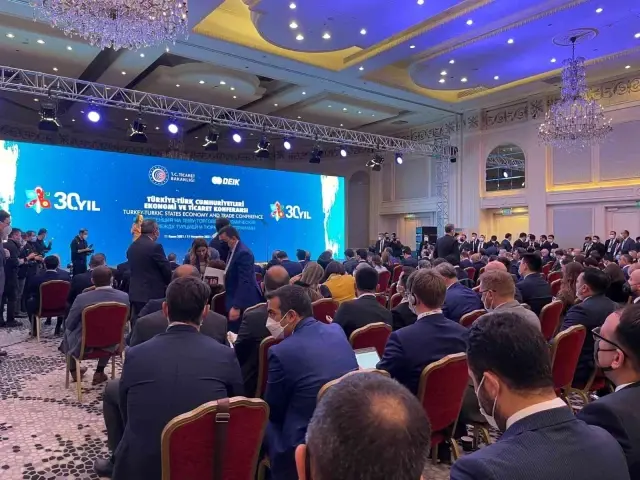 Türkiye-Türk Cumhuriyetleri Ekonomi ve Ticaret Konferansı - Ticaret Bakanı Mehmet Muş (2)