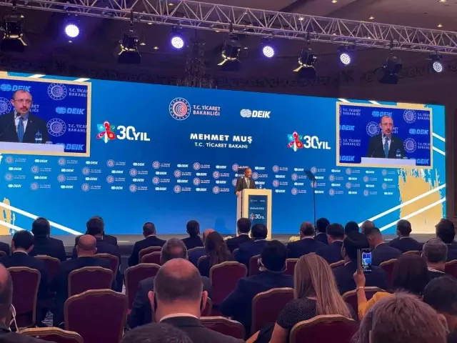 Türkiye-Türk Cumhuriyetleri Ekonomi ve Ticaret Konferansı - Ticaret Bakanı Mehmet Muş (2)