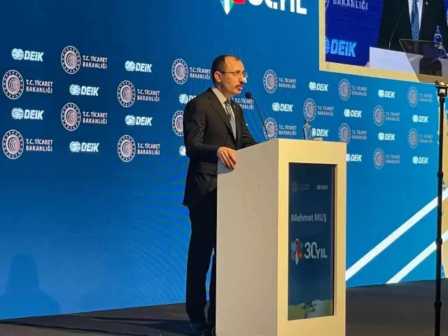 Türkiye-Türk Cumhuriyetleri Ekonomi ve Ticaret Konferansı - Ticaret Bakanı Mehmet Muş (2)