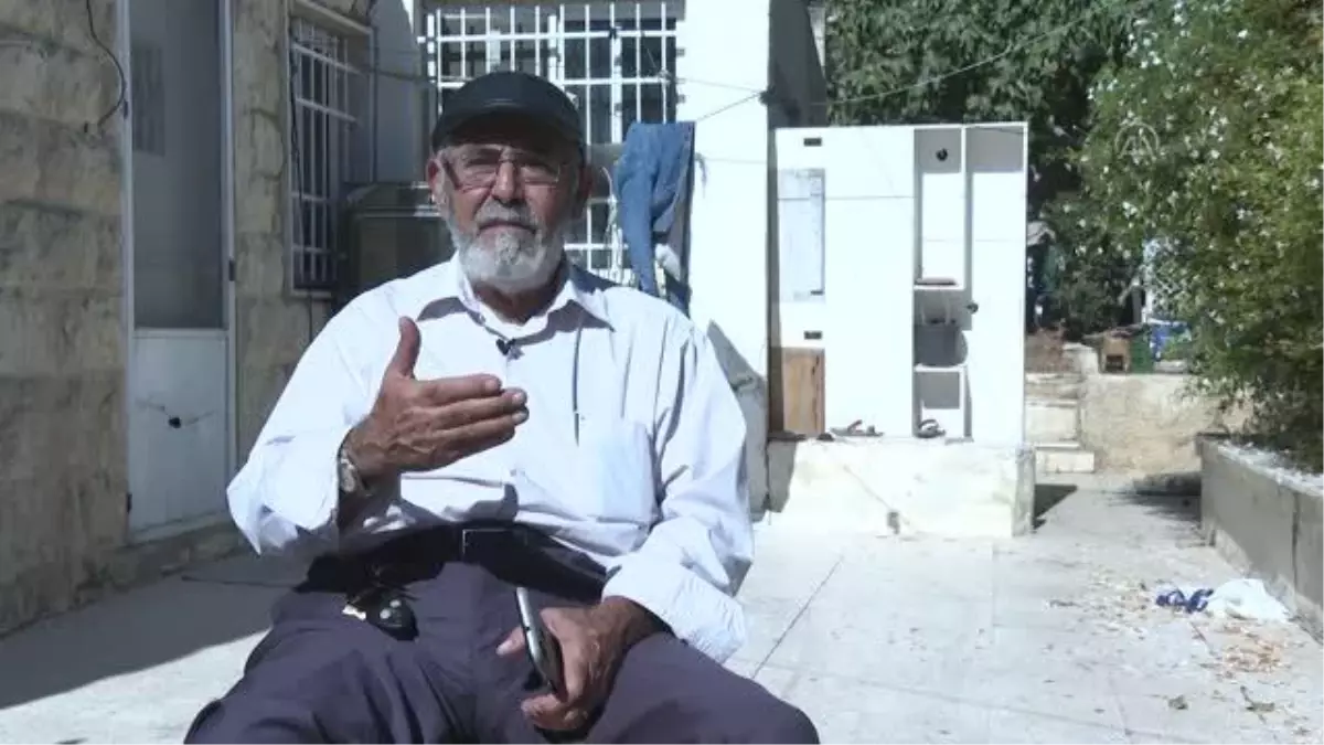 Filistinli Nebil dede İsrail'in tehcir tehdidine karşı her gece nöbette (2)