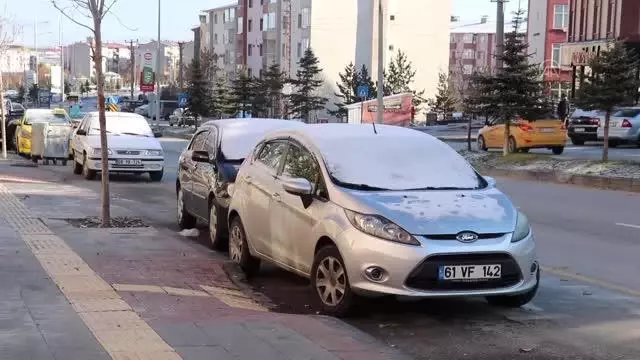Kent merkezinde kar etkili oldu