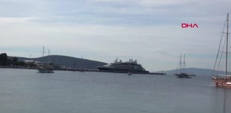 'Le Jacques Cartier' kruvaziyer gemisi, Bodrum Limanı'na demir attı