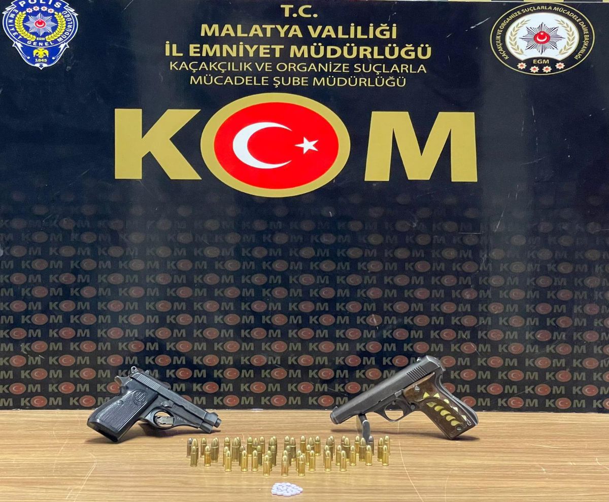Malatya'da iş yeri kurşunladıkları iddiasıyla 2 zanlı tutuklandı